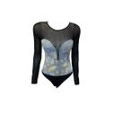 Body Mangas de Tule OnTop