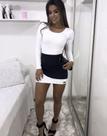 Body Marilandy trançado nas costas e ,manga longa Body Marilandy trançado nas costas e ,manga longa
