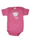 Body menina creep baby manga curta 100% algodão tam g 6 a 9 meses