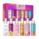 Body Mist Set Então... Perfumes exclusivos para mulheres, 6 peças Body Mist Set Então... Perfumes exclusivos para mulheres, 6 peças