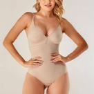 Body Modelador Cetinete Elástico Vi Lingerie 1613 Anatômico