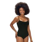Body Modelador e Tanga Invisível Laser Preto Zee Rucci