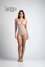 Body Modelador Lucitex Pós Cirúrgico Compressivo Frontal Cetinete Alças Ajustáveis