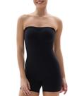 Body Modelador SHAPERX Shortie sem alça com Controle de Barriga