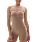 Body Modelador SHAPERX Shortie sem alça com Controle de Barriga