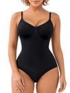 Body Modelador SHAPERX SZ5213 Preto com Controle de Barriga