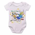 body nenê criança roupa bebê Adventure Time Fiona Cake
