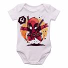 body nenê criança roupa bebê Dead Pool body nenê criança roupa bebê Dead Pool