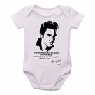 body nenê criança roupa bebê Elvis Presley Love me tender