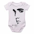 body nenê criança roupa bebê Elvis Presley Rei do Rock body nenê criança roupa bebê Elvis Presley Rei do Rock