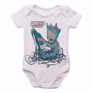 body nenê criança roupa bebê Groot fita 2