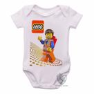 body nenê criança roupa bebê Lego Emmet Brickowski