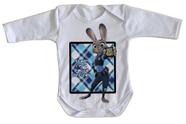 body nenê criança roupa bebê manga longa Coelho Zootopia