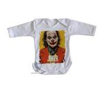 body nenê criança roupa bebê manga longa Coringa coloque um sorriso