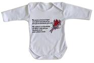 body nenê criança roupa bebê manga longa Doação de Órgãos