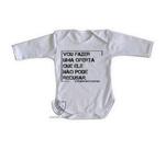 body nenê criança roupa bebê manga longa Frase Poderoso Chefão body nenê criança roupa bebê manga longa Frase Poderoso Chefão