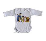 body nenê criança roupa bebê manga longa Gato Manda Chuva turma body nenê criança roupa bebê manga longa Gato Manda Chuva turma