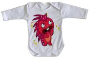 body nenê criança roupa bebê manga longa Happy Tree Friends Flakey body nenê criança roupa bebê manga longa Happy Tree Friends Flakey