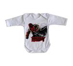 body nenê criança roupa bebê manga longa HellBoy Pistol body nenê criança roupa bebê manga longa HellBoy Pistol