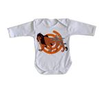 body nenê criança roupa bebê manga longa Rei Leão Scar minhas costas doem