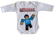 body nenê criança roupa bebê manga longa Roblox Game