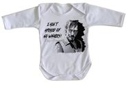 body nenê criança roupa bebê manga longa The Walking Dead Daryl Dixon body nenê criança roupa bebê manga longa The Walking Dead Daryl Dixon