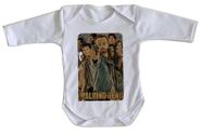 body nenê criança roupa bebê manga longa The Walking Dead body nenê criança roupa bebê manga longa The Walking Dead