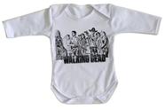 body nenê criança roupa bebê manga longa The Walking Dead Serie body nenê criança roupa bebê manga longa The Walking Dead Serie