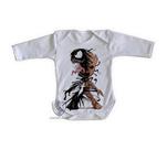 body nenê criança roupa bebê manga longa Venom Groot