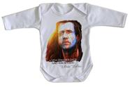 body nenê criança roupa bebê manga longa William Wallace Coração Valente