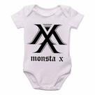 body nenê criança roupa bebê monsta x k pop bts