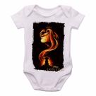 body nenê criança roupa bebê Rei Leão Mufasa Simba