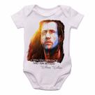 body nenê criança roupa bebê William Wallace Coração Valente body nenê criança roupa bebê William Wallace Coração Valente