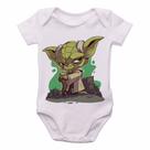 body nenê criança roupa bebê Yoda Star Wars