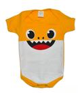Body para bebe com estampa do baby shark amarelo tamanho p Body para bebe com estampa do baby shark amarelo tamanho p