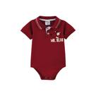 Body para bebê manga curta polo ref 70072
