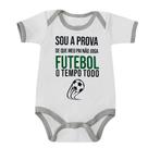 Body para Bebês Futebol o Tempo Todo 9-12 Meses - Basic +