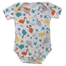 Body para Bebês Manga Curta Dino Tamanho 6-9 Meses - Basic +