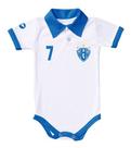 Body Paysandu Bebe Recem Nascido Branco Ou Rosa Oficial - Branco - M (3-6 meses)