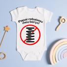 Body Personalizado Bebê Papai Rebaixou Meu Berço Body Personalizado Bebê Papai Rebaixou Meu Berço