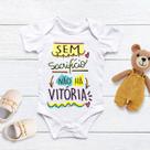 Body Personalizado Bebê Sem Sacrifício Não Há Vitória Body Personalizado Bebê Sem Sacrifício Não Há Vitória