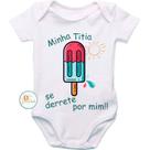 Body Personalizado Minha Titia Se Derrete Por MimBody Bebê Body Personalizado Minha Titia Se Derrete Por MimBody Bebê