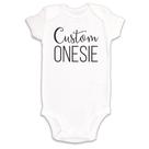 Body Personalizado para Bebê Kate & Meri 0-3M Branco Body Personalizado para Bebê Kate & Meri 0-3M Branco