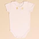 Body Pima Gola Bordada Brown Little Bear