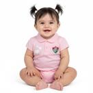 Body Polo Rosa Bebê Fluminense Torcida Baby 033XPR