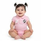 Body Polo Rosa Bebê Vasco da Gama Torcida Baby 033XPR