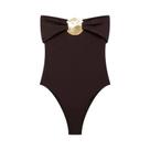 Body Preto off Shoulder Extremo Para Mulheres, Lingerie Sexy Em Uma Peça