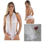Body Provocante Desejo Elegância que Seduz Tam. Único Cor Branco Body Provocante Desejo Elegância que Seduz Tam. Único Cor Branco