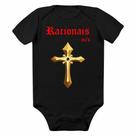Body Racionais Mcs Roupa de Bebê Racionais Mcs 100% Algodão Suedine (Diferencial)