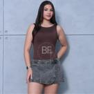 Body Regata Costa Nua Gola Redonda Feminino